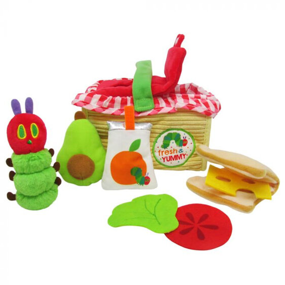 The Very Hungry Caterpillar Activity Toy Plush Picnic Basket Playset baby