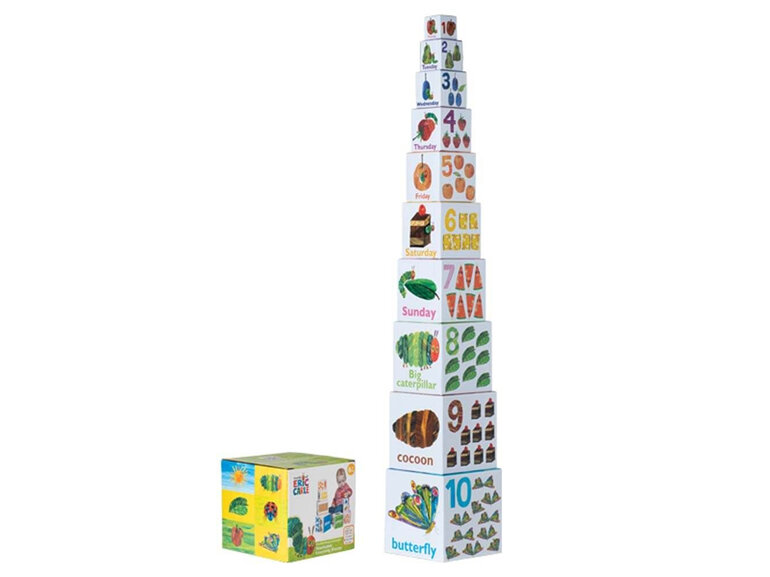 The Very Hungry Caterpillar Stackable Building Blocks baby toddler