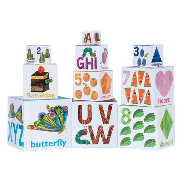 The Very Hungry Caterpillar Stackable Building Blocks