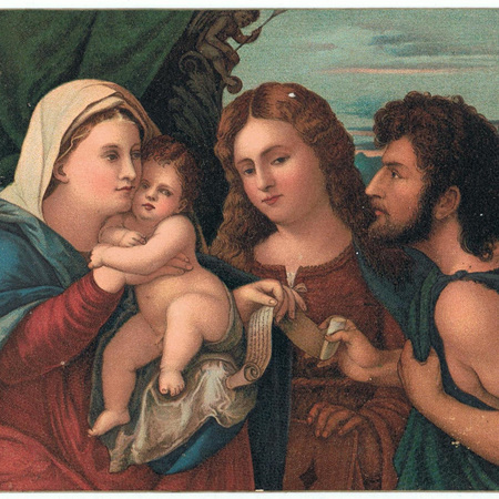 The Virgin Holy Child and Wise Men
