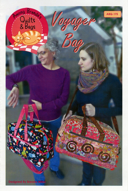 The Voyager Bag Pattern from Among Brenda's Quilts & Bags