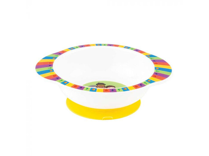 The Wiggles Fruit Salad Suction Base Bowl
