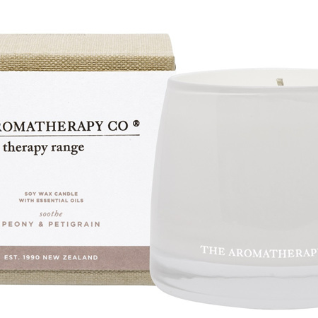 Therapy Candle Soothe - Peony & Petitgrain