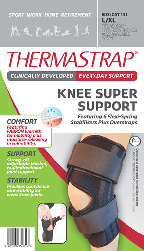 Thermastrap Knee Super Supp Lge/Xl