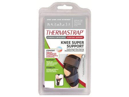 Thermastrap Knee Super Supp Sml/Med