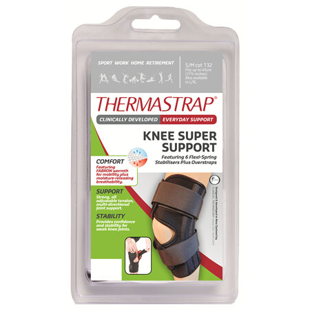 Thermastrap Knee Super Supp Sml/Med