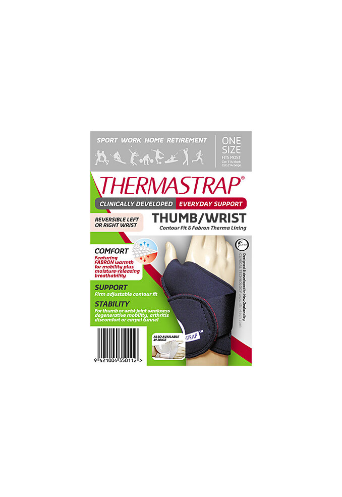 Thermastrap Thumb/Wrist Blk