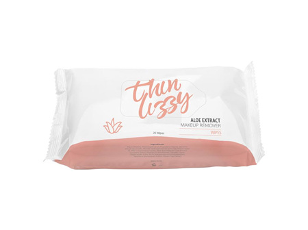Thin Lizzy Makeup Wipes 25s