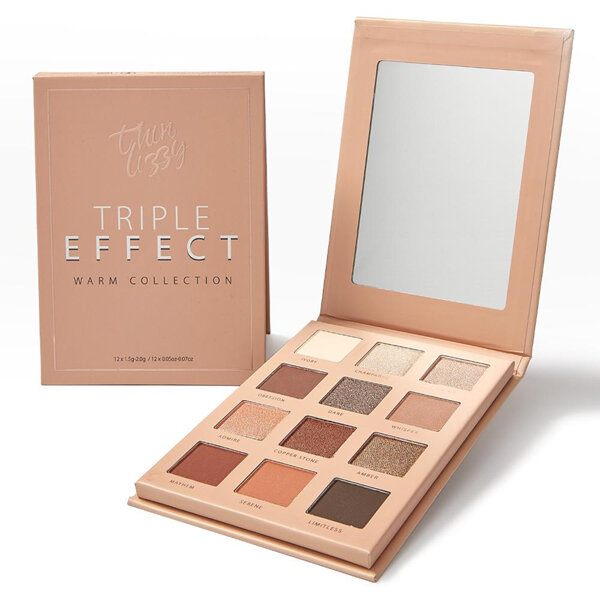 Thin Lizzy Triple Effect Collection Eye Shadow Palette Warm