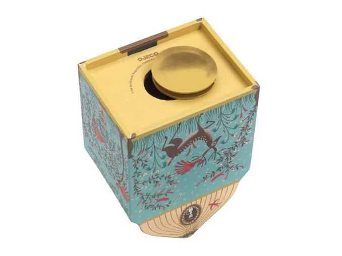 This enchanting Money Box by Djeco, will make your child want to feed it coins!