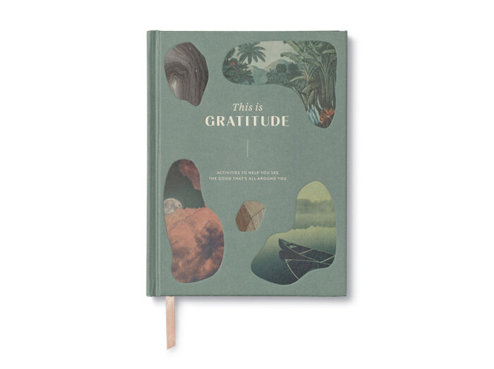 This is Gratitude Gift Activity Book from Compendium mindfulness thankful