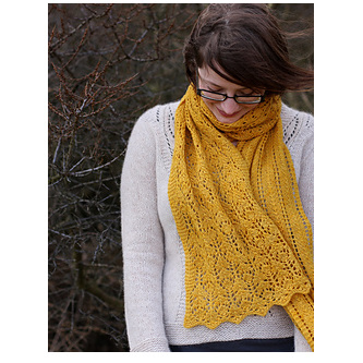 Thistle Scarf by Tin Can Knits - Pattern