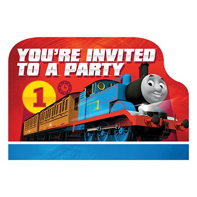 Thomas All Aboard Invitations You're Invited