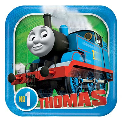 Thomas All Aboard Luncheon Plates Square