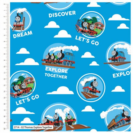 Thomas The Tank Engine -  Explore Together Blue