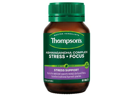 Thompsons Ashwagandha Stress+Focus Tabs 60s