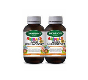 Thompson's Junior Immunofort 90 Chewable Tablets Twin Pack