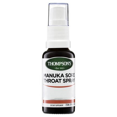 Thompson's Manuka Sore Throat Relief Spray 25ml