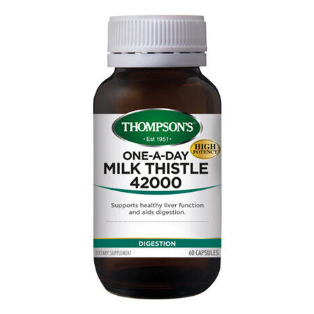 Thompson's One-A-Day Milk Thistle 42000 30 Capsules