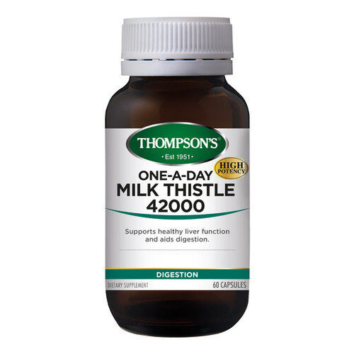 Thompson's One-A-Day Milk Thistle 42000 60 Capsules