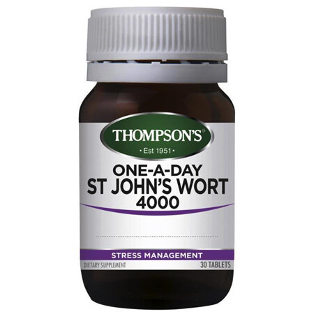 THOMPSON'S ONE-A-DAY ST JOHN'S WORT 4000 30 CAPSULES