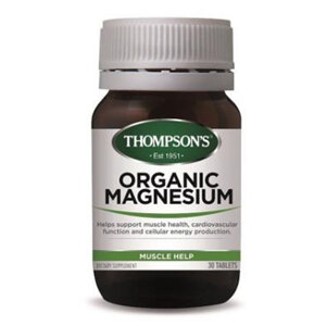 THOMPSON'S ORGANIC MAGNESIUM - MUSCLE HELP 30 TABLETS