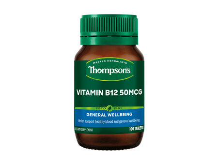 Thompsons Vitamin B12 50mcg Tablets 100s