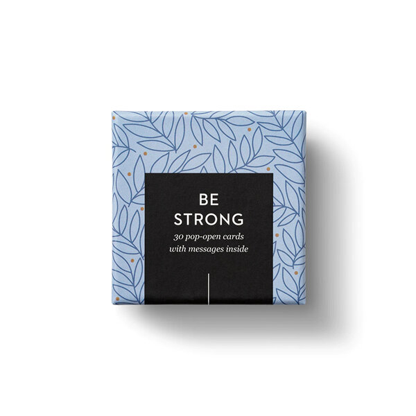 Thoughtfulls Be Strong Pop-Open Cards 30