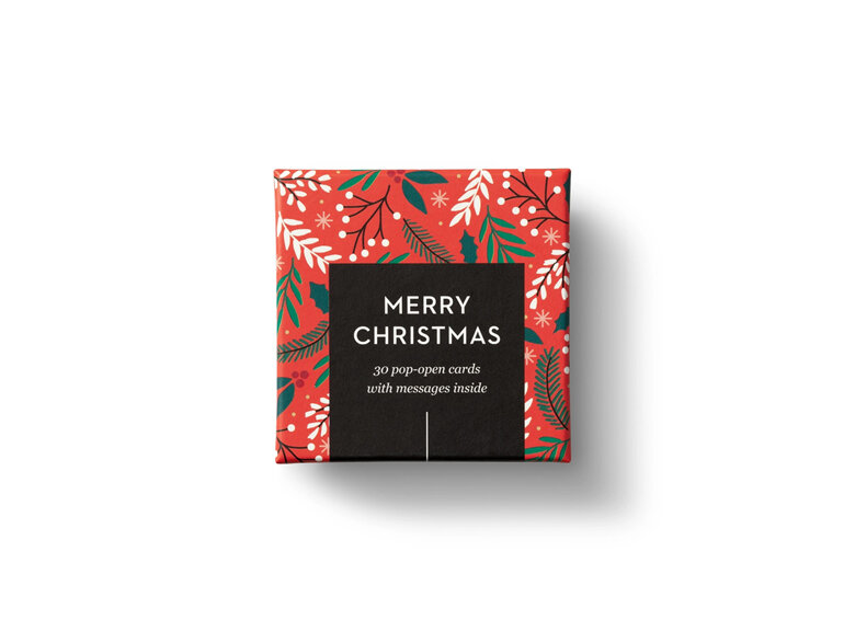 Thoughtfulls Merry Christmas Pop-Open Cards gesture spirit cheer