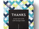 Thoughtfulls Thanks Pop-Open Cards
