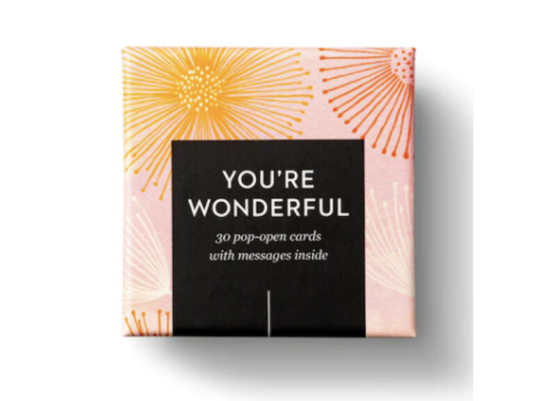 Thoughtfulls You're Wonderful gesture notecard gift empower