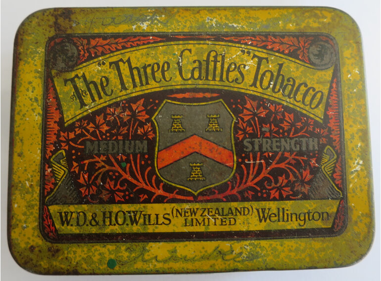 Three Castles Tobacco tin