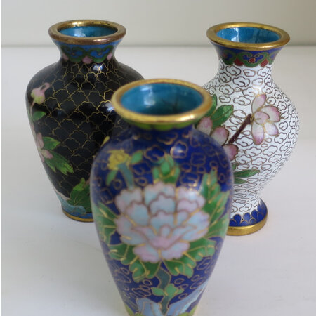 Three little vases