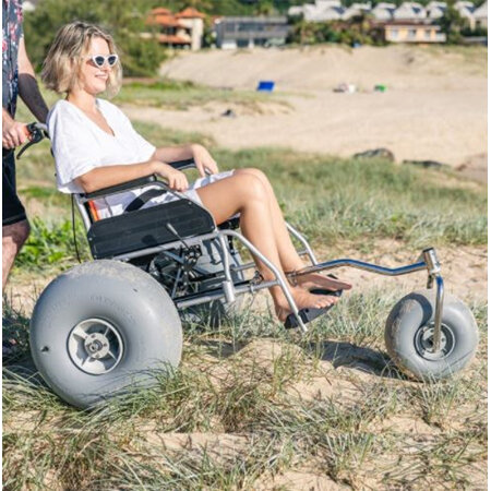 Three Wheel Beach Wheelchair