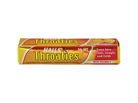 THROATIES Lemon/Honey Loz. 20pk