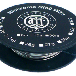Thunderhead Creations - Nichrome Ni80 Wire - 10m Spool