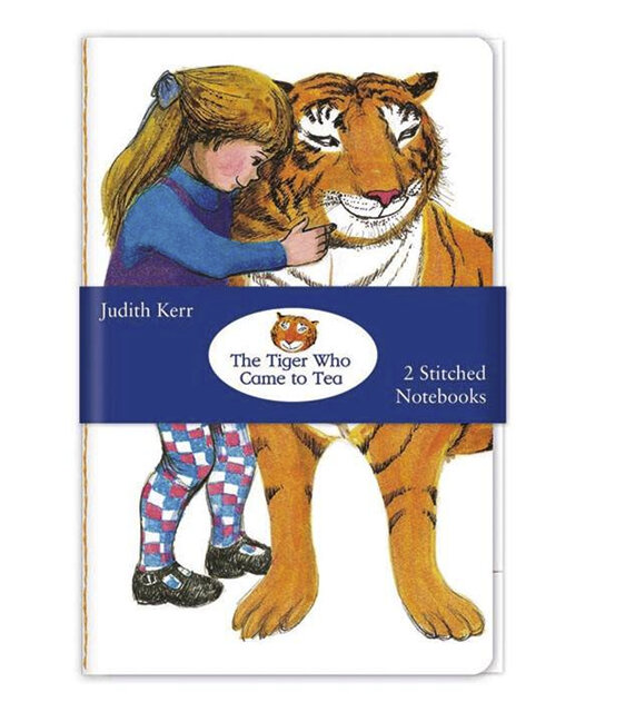 Tiger who came to tea museums and galleries stitched notebook hug