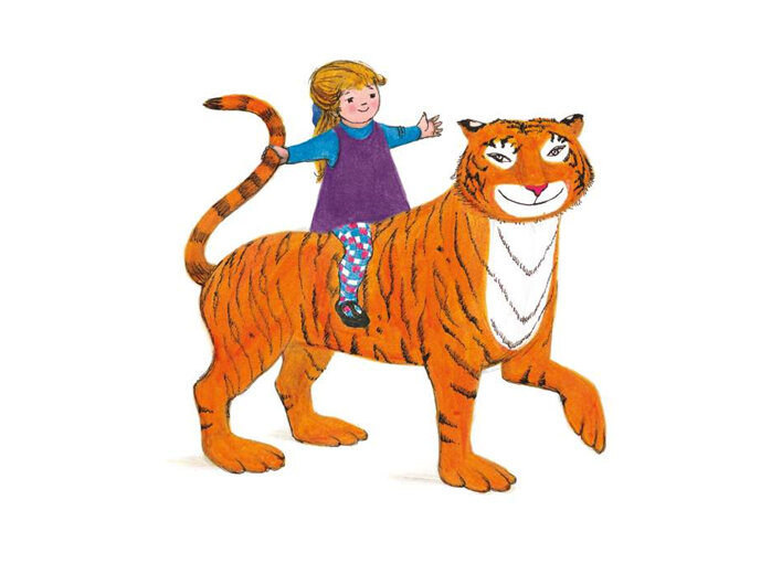 tiger who came to tea sophie back ride museums and galleries card