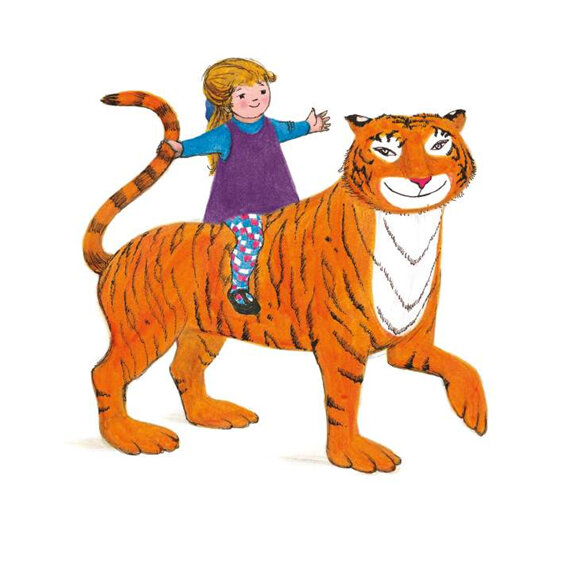 tiger who came to tea sophie back ride museums and galleries card