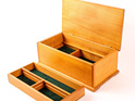 Timber Art Jewellery Box with Lift-out Tray