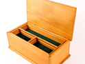 Timber Art Jewellery Box with Lift-out Tray