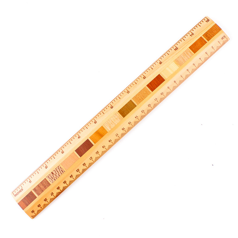 timber arts ruler - small inlay