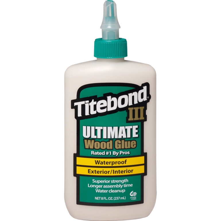 Titebond III Ultimate Waterproof Aliphatic Wood Glue 238ml