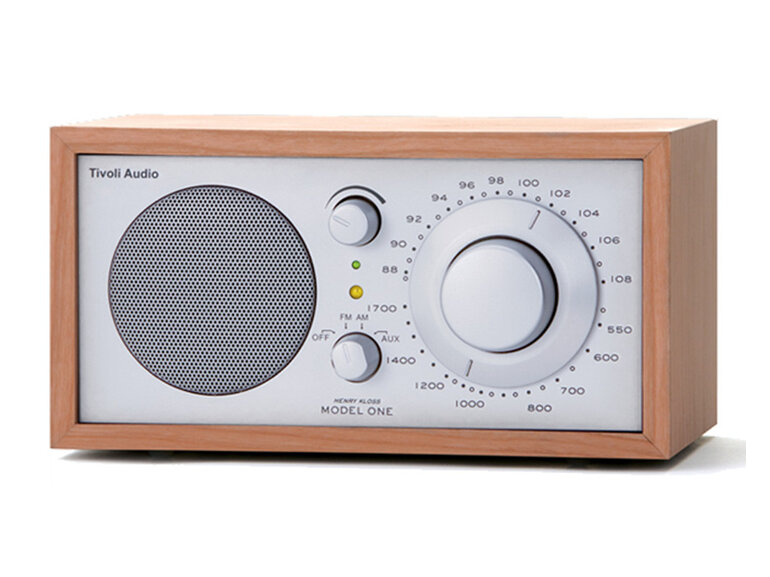 Tivoli Audio Model One radio cherry/silver from Totally Wired