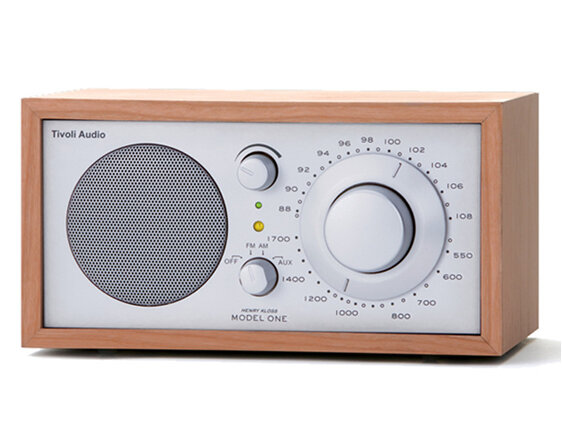Tivoli Audio Model One radio cherry/silver from Totally Wired