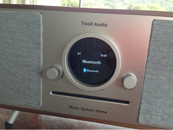Tivoli Audio Music System Home closeup @totallywired.nz