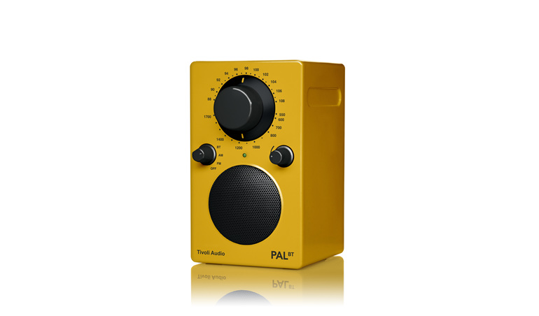 Tivoli PAL BT portable radio in yellow @totallywired.nz
