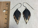 Tomtit Earrings with Bronze