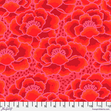 Tonal Floral Red PWGP197.Red