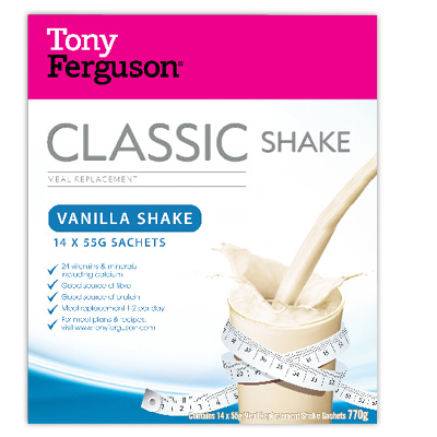 Tony Ferguson Classic Shake Vanilla 14 Pack
